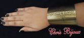Bracelete Ouro Velho Cruz